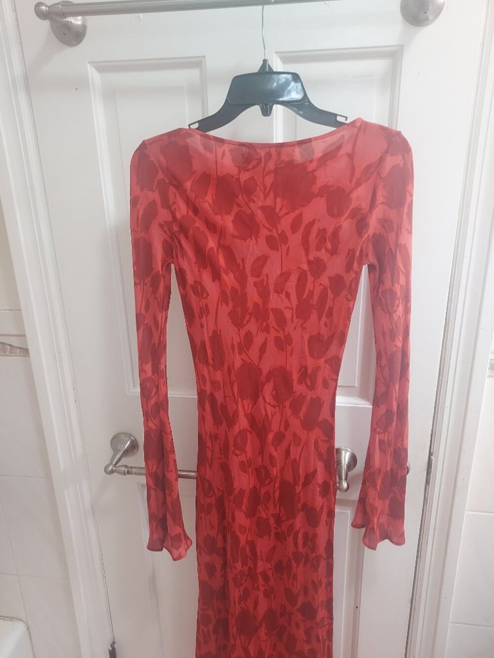 Realisation Par Red Havana The Gia Maxi Silk Dress - Picture 8 of 8